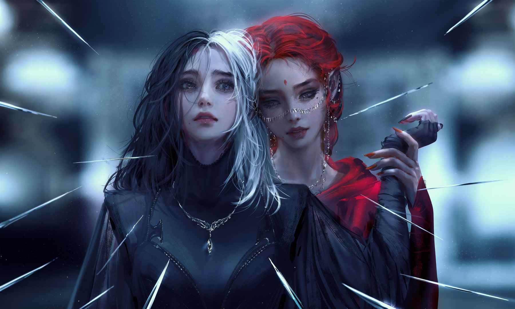 Nixeu二次元艺术写真插画图片合集打包下载 30GB-美了么